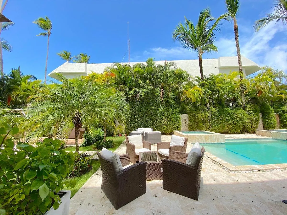 公寓式酒店 Deluxe Suites Chateau Del Mar - Swimming Pool And Jacuzzi - Bavaro Beach 蓬塔卡纳