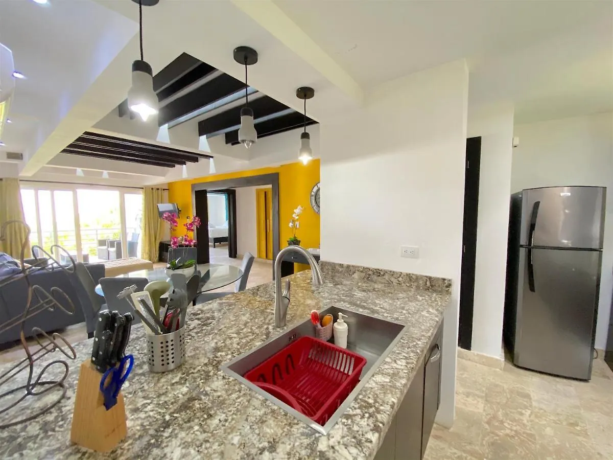Deluxe Suites Chateau Del Mar - Swimming Pool And Jacuzzi - Bavaro Beach 蓬塔卡纳 公寓式酒店