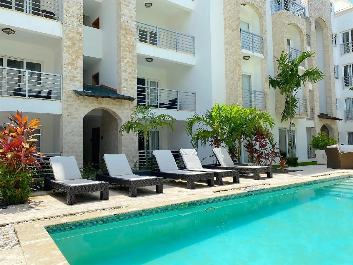 Deluxe Suites Chateau Del Mar - Swimming Pool And Jacuzzi - Bavaro Beach 蓬塔卡纳 公寓式酒店