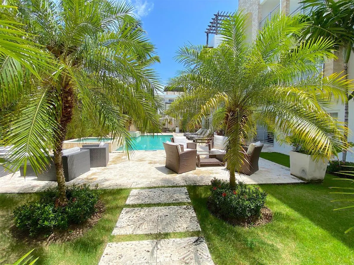 公寓式酒店 Deluxe Suites Chateau Del Mar - Swimming Pool And Jacuzzi - Bavaro Beach 蓬塔卡纳